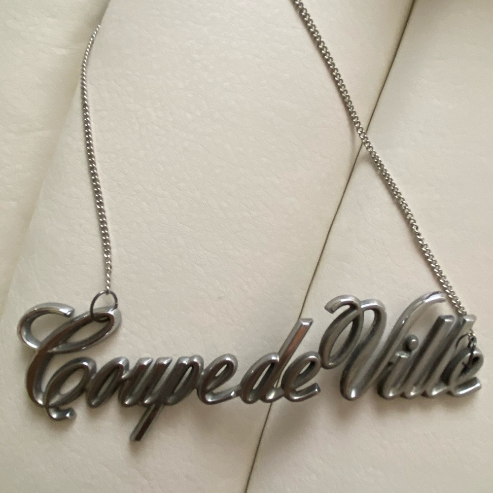 Supreme Coupe De Ville Car Emblem Necklace